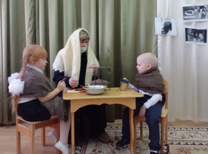 МБДОУ ЦРР - детский сад Аленький цветочек Фрагмент из жизни блокадного жителя
