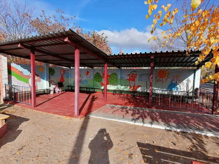 Игровая площадка средней группы